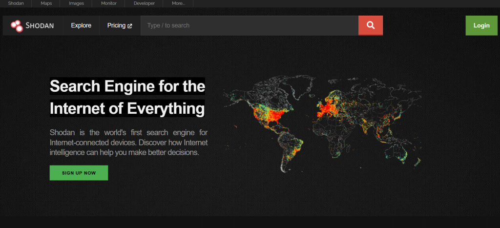 OSINT tools Shodan