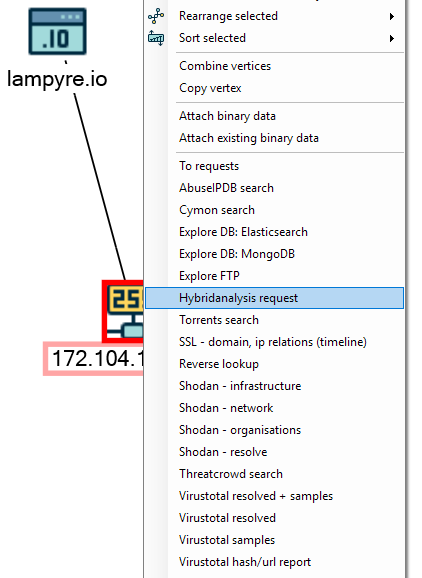 Macros in object context menu